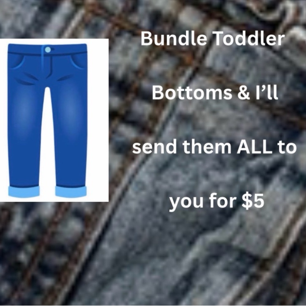 Blue Denim Kids Bottoms